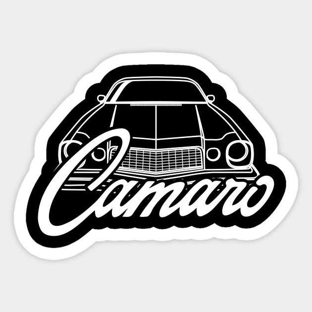 CLASSIC CAMARO Camaro Sticker TeePublic